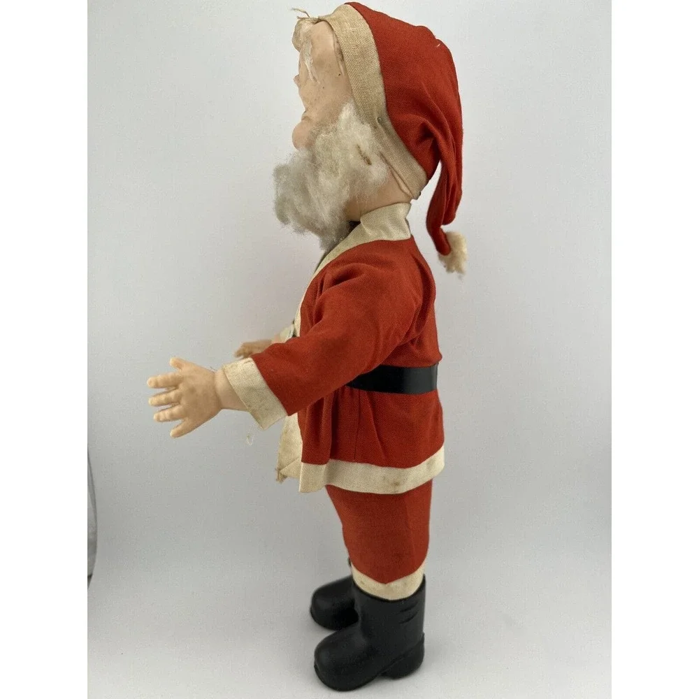 Vintage Home Decorative Christmas Standing Plastic Santa Claus Figure‎ - 12